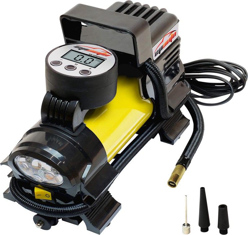 EPAuto 12V DC Portable Air Compressor Pump, Digital Tire Inflator - Image 1